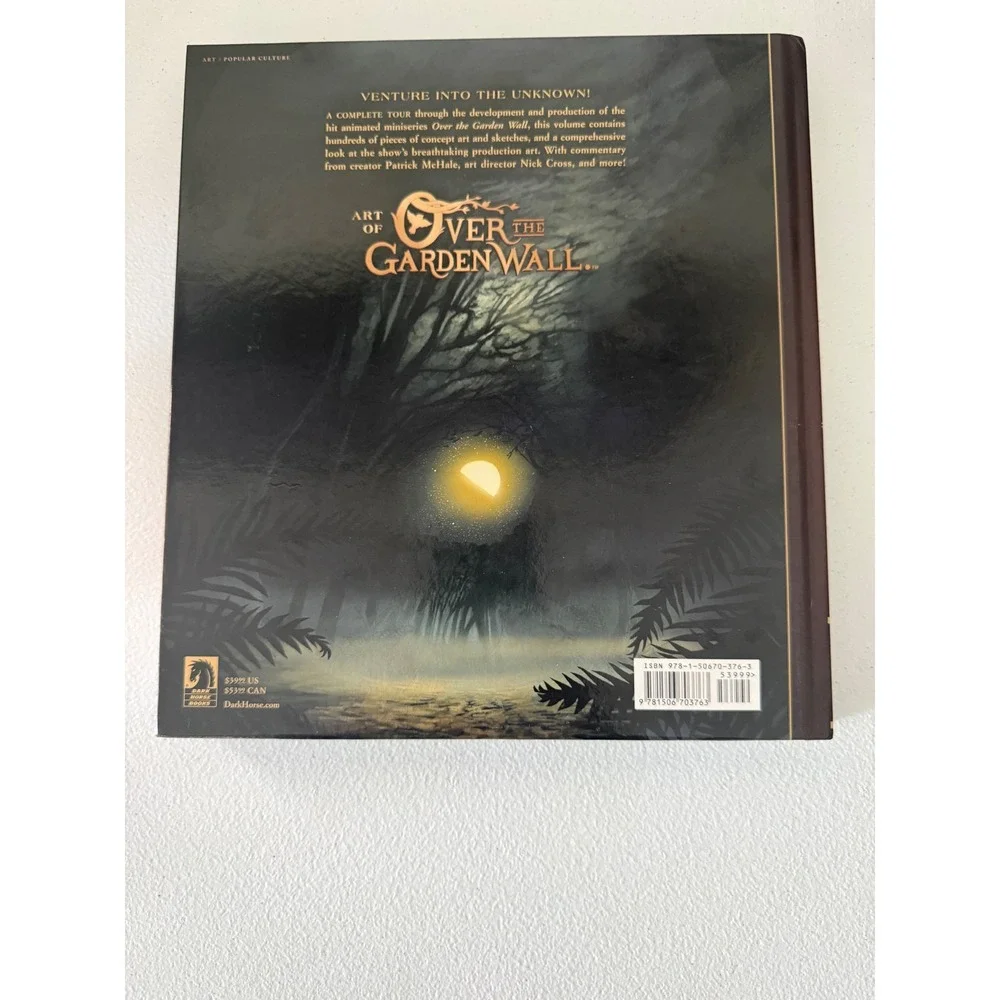 Art of Over the Garden Wall Hardcover Book Sean Edgar Patrick McHale Dark Horse
